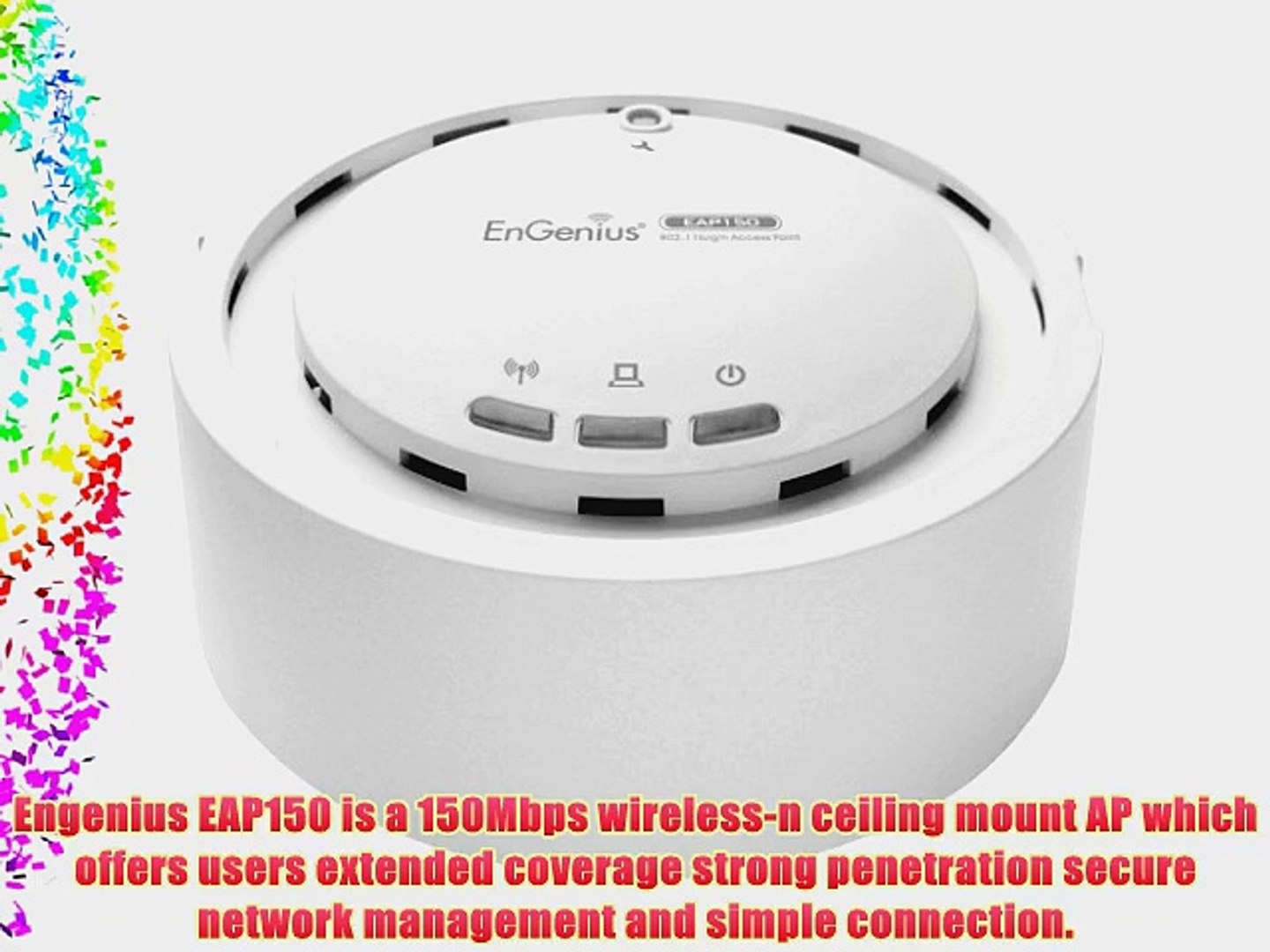 ENGENIUS EAP150 26dBm 150Mbps 26dBm Wireless N Access Point WDS