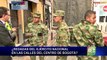 ¿Redadas del Ejército Nacional en las calles de Bogotá?