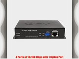 BV TECH BV-SW541 10/100Mbps 4 Port   1 Uplink PoE Switch IEEE 802.3af 65W