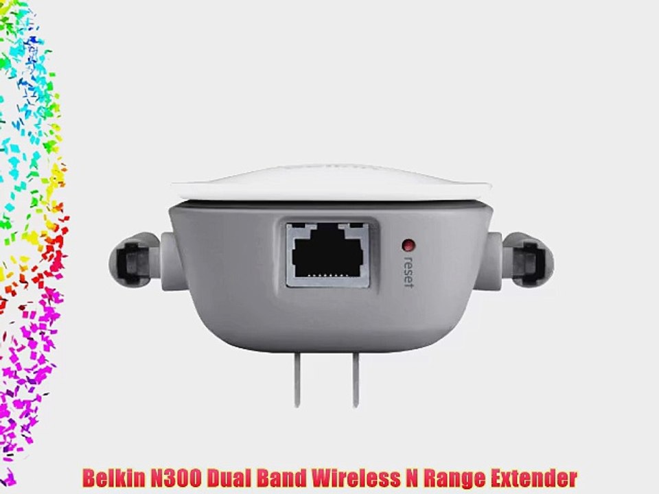 Belkin N300 Dual Band Wireless N Range Extender