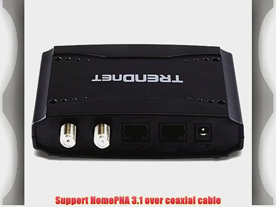 TRENDnet Mid-Band Coaxial Network Adapter (TPA-311)