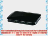 NETGEAR N600 Dual Band Wi-Fi Range Extender - Desktop Version with 4-Ports (WN2500RP) -Manufacturer