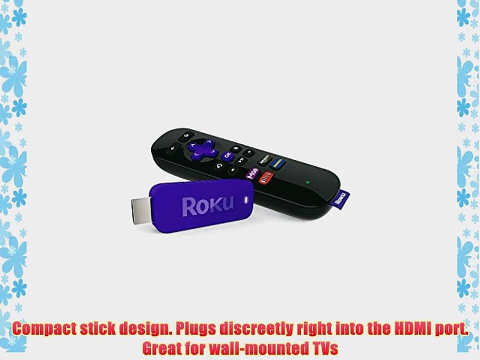 Roku 3500X Streaming Stick (HDMI) $10 Movie/TV Credit Special M-Go Edition