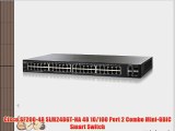 Cisco SF200-48 SLM248GT-NA 48 10/100 Port 2 Combo Mini-GBIC Smart Switch