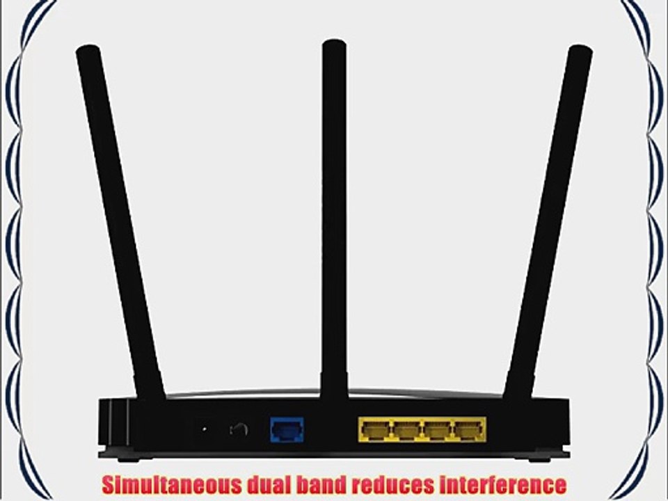 NETGEAR AC750 Dual Band Wi-Fi Gigabit Router (R6050)