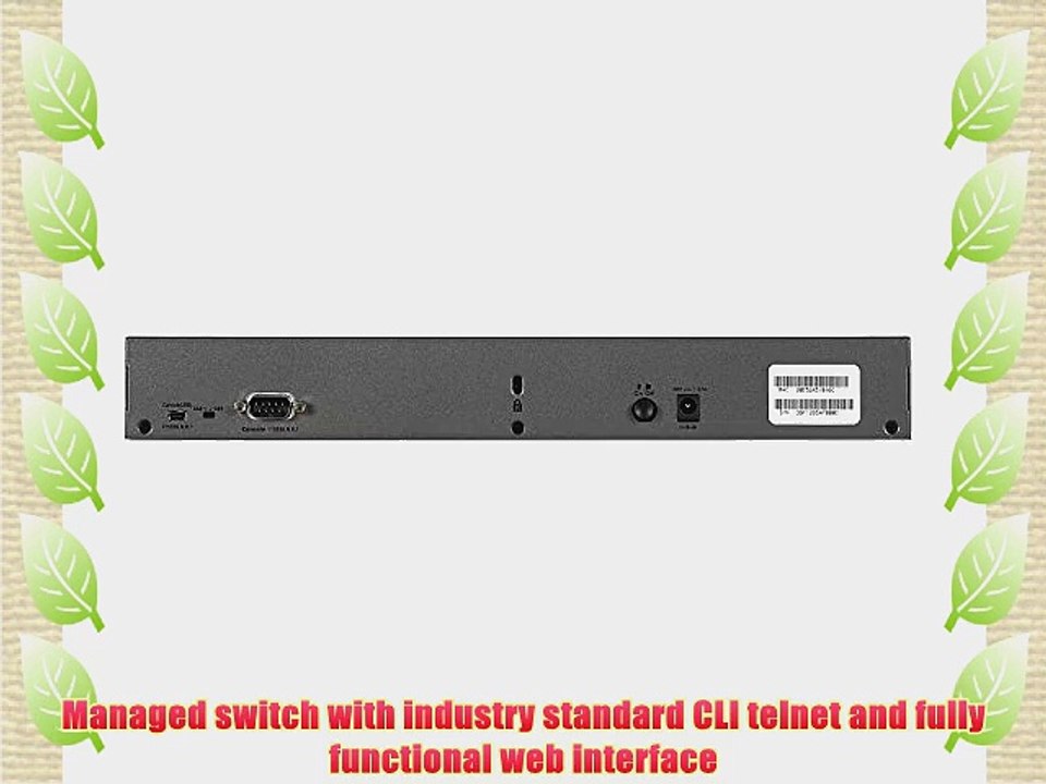 NETGEAR ProSAFE M4100-D10-POE 8 Port Fast Ethernet Managed Switch w/ PoE 10/100 Mbps