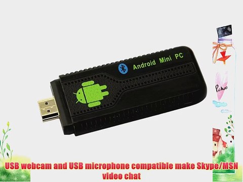 UG007B - 16G mini PC TV Dongle Quad-Core RK3188 1.6GHz processor 2GB RAM 16GB Internal SD storage