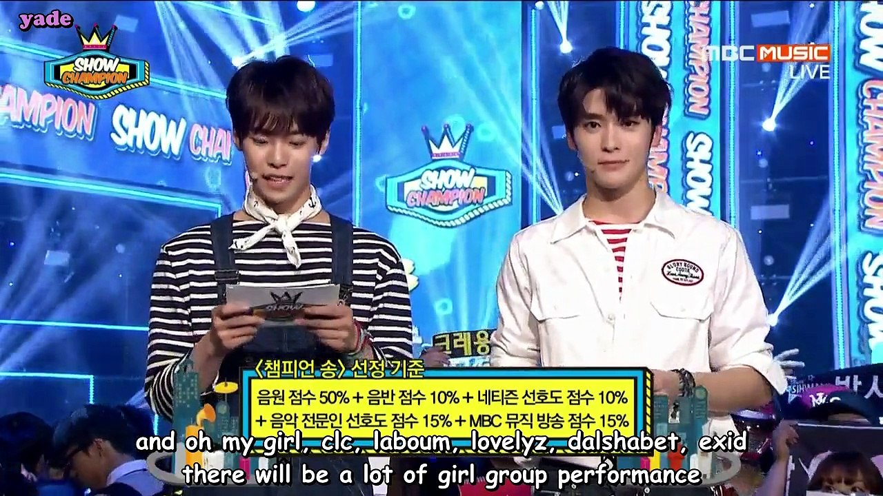[ENG] 150429 Doyoung & Jaehyun MC Cut