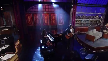 The Civil Wars - Poison & Wine on David Letterman 10/26/2011