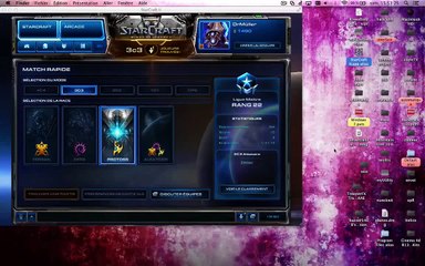 Johny joue pour vous : starcraft 2 3V3 intense