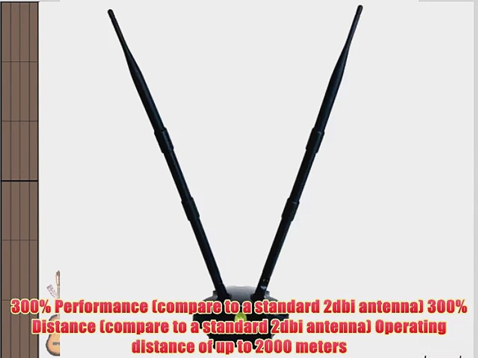 Premiertek Wireless 802.11bgn High Power 300Mbps 2T2R USB 2.0 Adapter (Hermes)