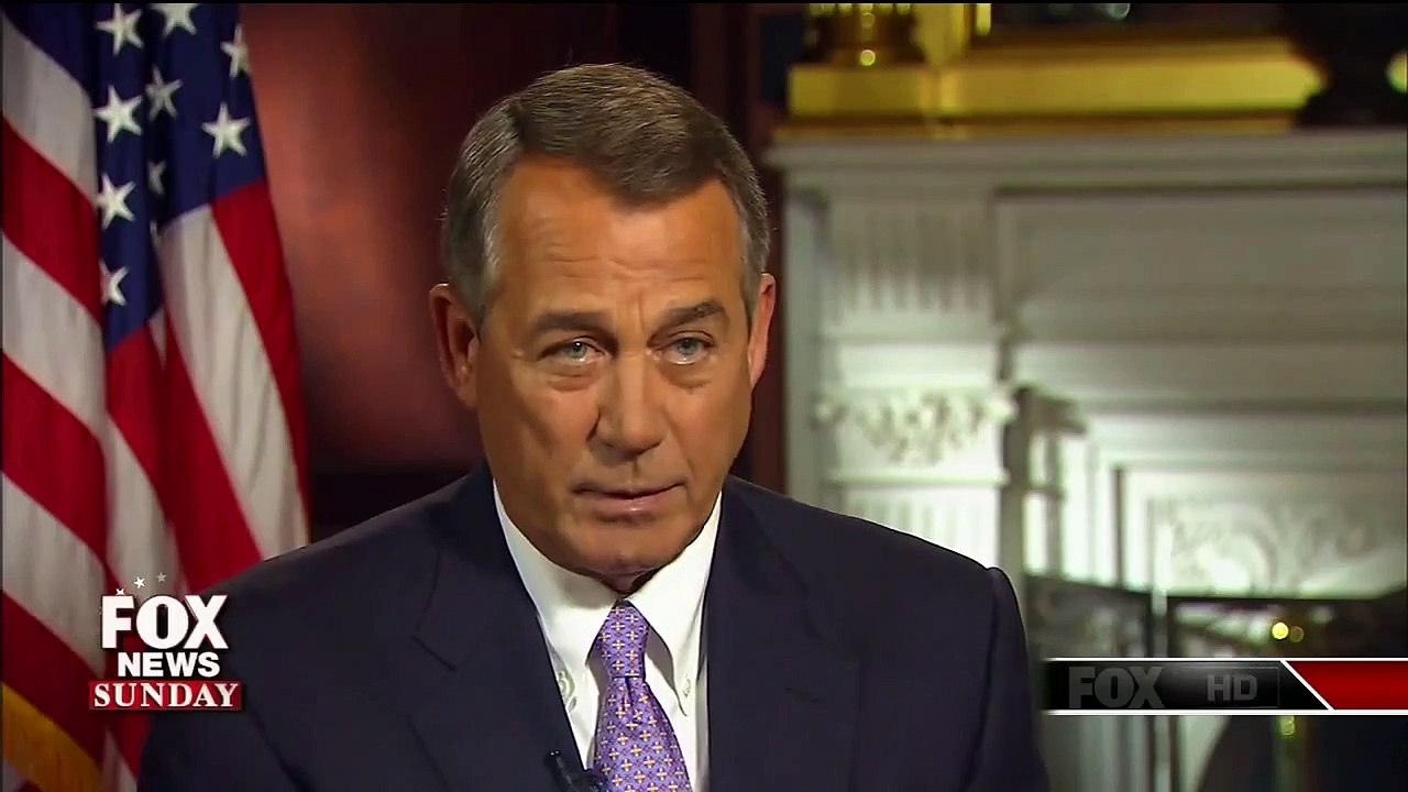 Boehner: If DHS Goes Unfunded, Blame Senate Dems