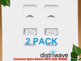 Ubiquiti Nanostation LOCO M5 Outdoor MIMO 11n 5GHz. locoM5 (2 pack)
