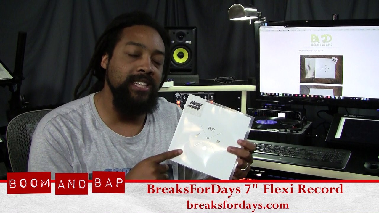 Boom and Bap: BreaksForDays 7" Vinyl Flexi Record Review