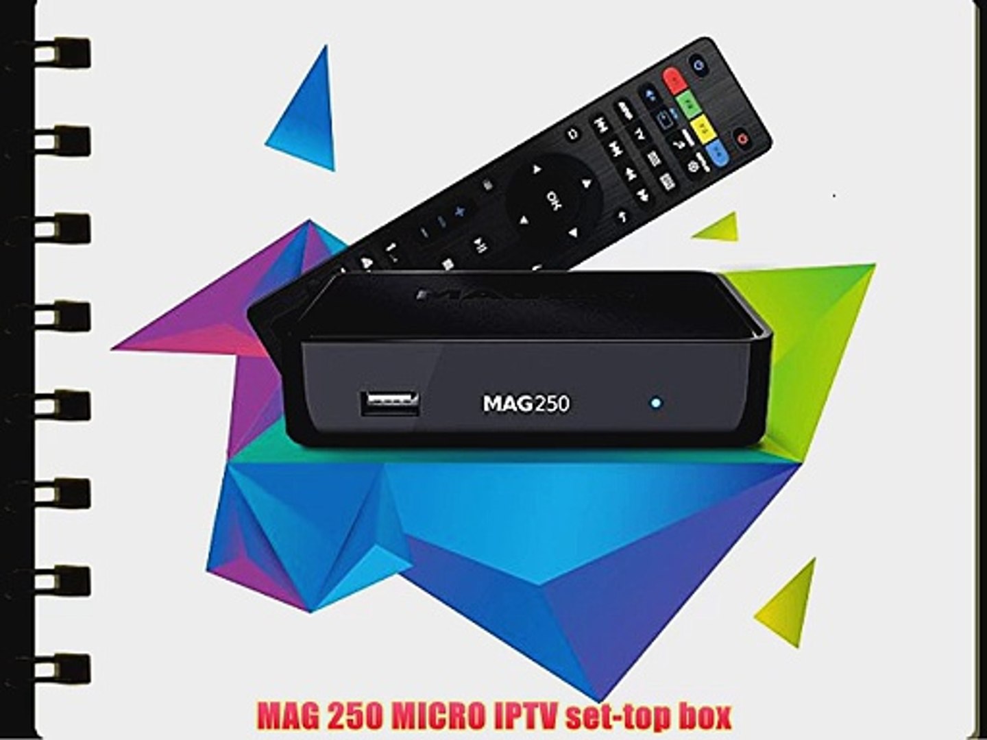MAG 250 MICRO IPTV set-top box - video Dailymotion
