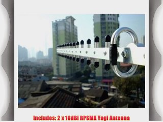 Super Power Supply? 2 x 16dBi Yagi Wireless 2.4GHz High Gain Booster Directional WiFi Antenna