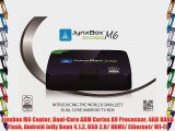 Jynxbox M6 Center Dual-Core ARM Cortex A9 Processor 4GB NAND Flash Android Jelly Bean 4.1.2