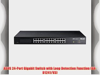 ASUS 24-Port Gigabit Switch with Loop Detection Function (GX-D1241/V3)