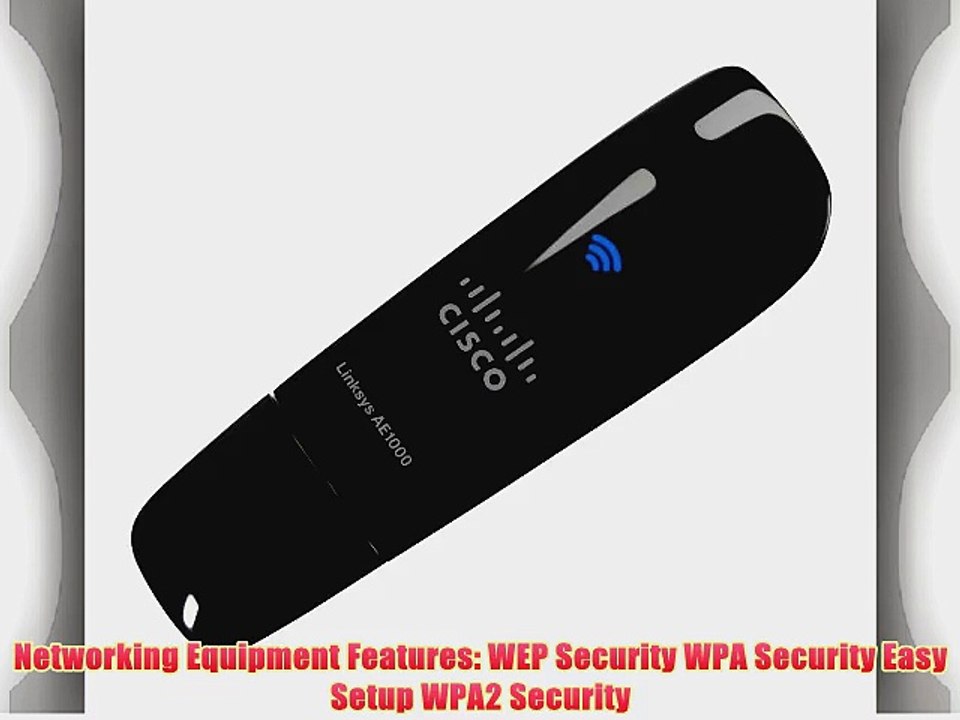 Cisco-Linksys AE1000 High-Performance Wireless-N Adapter