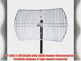 TP-LINK TL-ANT5830B 5GHz 30dBi Outdoor Directional Grid Parabolic Antenna N Type Female connector