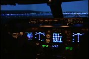 Walt flies a United Airlines Boeing 747 simulator in Denver SFO