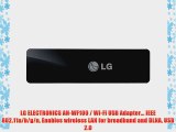 LG ELECTRONICS AN-WF100 / Wi-Fi USB Adapter... IEEE 802.11a/b/g/n Enables wireless LAN for
