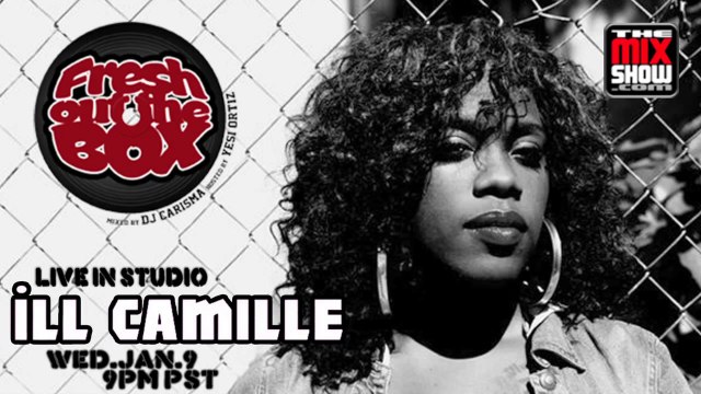 iLL Camille Smoking Mirrors & We Can Freak It Freestyle @ The Mix Show Fresh Out The Box with DJ Carisma, 01-09-2013