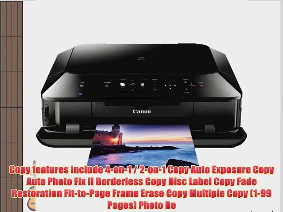 Canon PIXMA MG5420 Wireless Color Photo Printer with Scanner and Copier