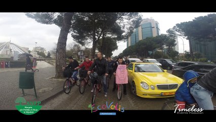 Earth Hour Albania 2015 Cyclothon - Pedals for the Earth