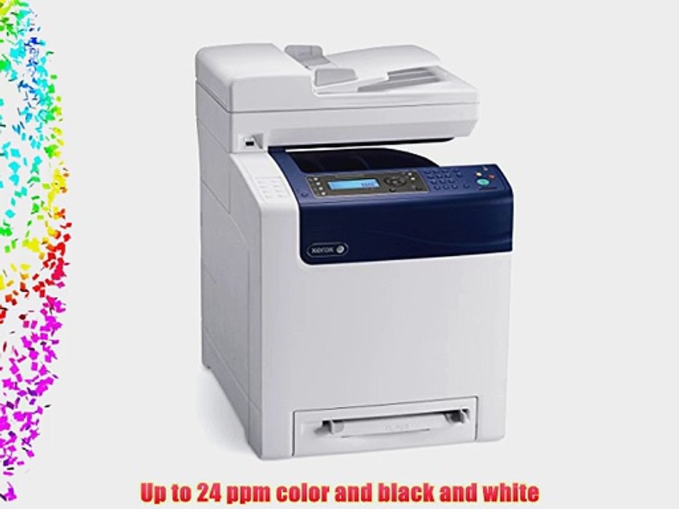 Xerox WorkCentre 6505/DN Color Multifunction Printer- Automatic Duplexing