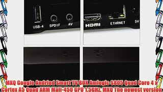 RioRand? MXQ Amlogic S805 Quad Core Xbmc Tv Box Android 4.4 Kitkat H.265 Wifi LAN Miracast