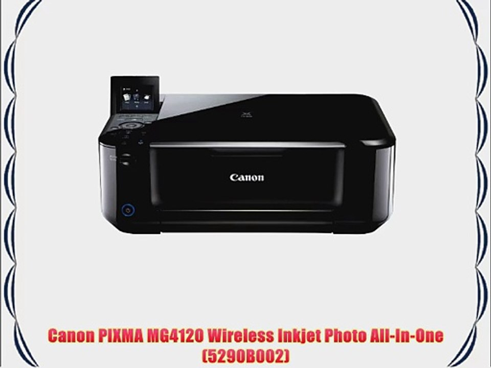 Canon PIXMA MG4120 Wireless Inkjet Photo All-In-One (5290B002)