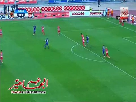 هدف الأهلي الأول ( الإفريقي 1-1 الأهلي ) إياب دور الـ16 - كأس الإتحاد الأفريقي 2015