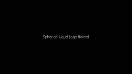 After Effects Project Files - Spherical Liquid Logo Reveal - VideoHive 10364303