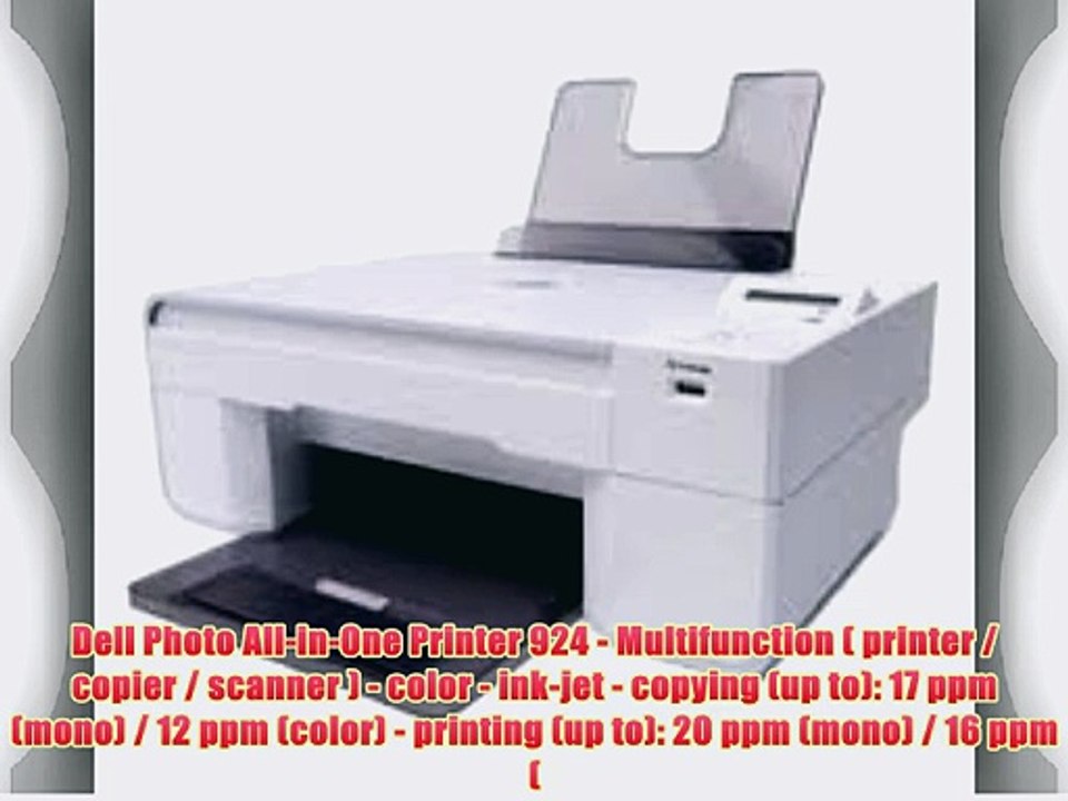 Dell Photo All-in-One Printer 924 - Multifunction ( printer / copier / scanner ) - color -