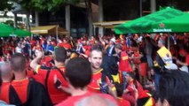 Ambiance au stade de France avant France-Belgique en amical