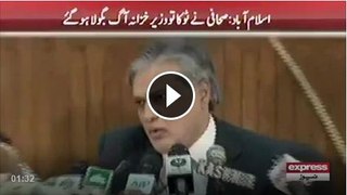 Ishaq Dar Insulted A Journalist on asking Question