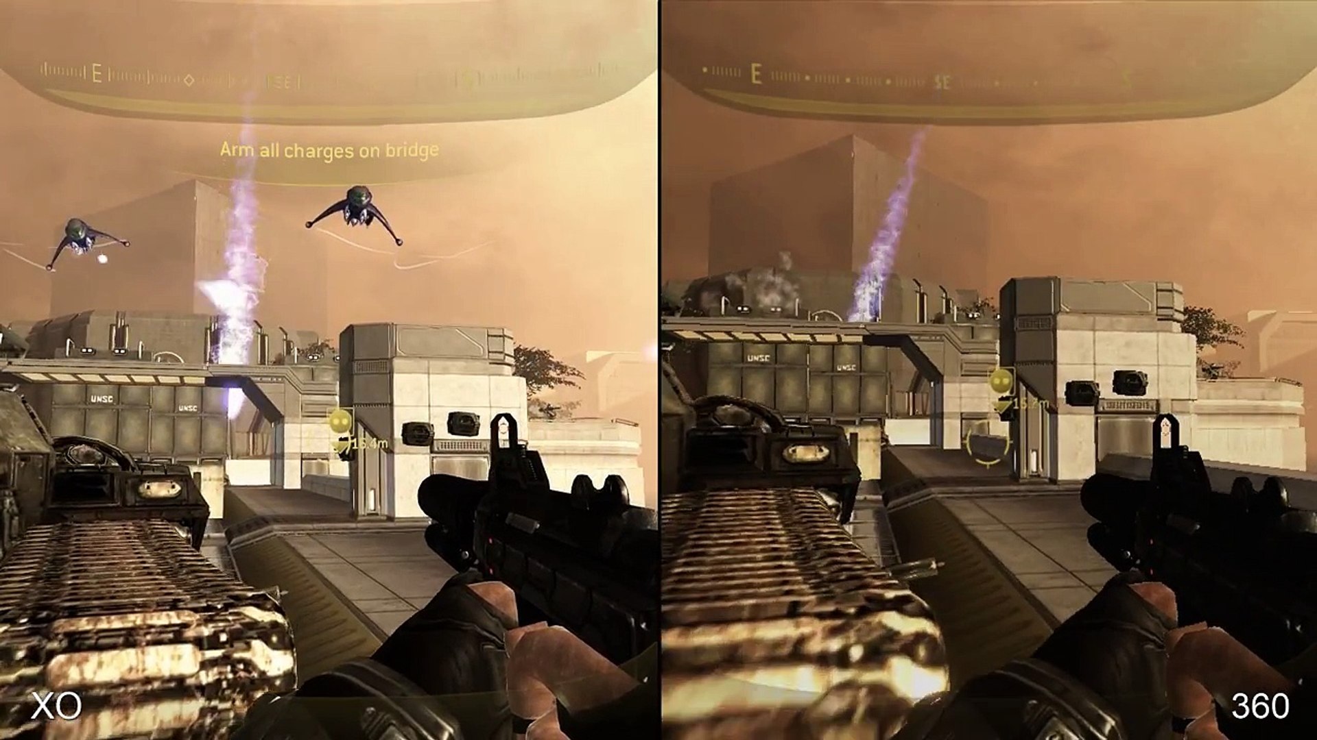 Halo 3 ODST Xbox One vs Xbox 360 Comparison - video Dailymotion