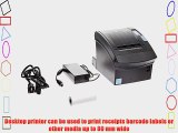 BIXOLON Monochrome Desktop Direct Thermal Receipt Printer with Parallel Interface 7.87 in/s