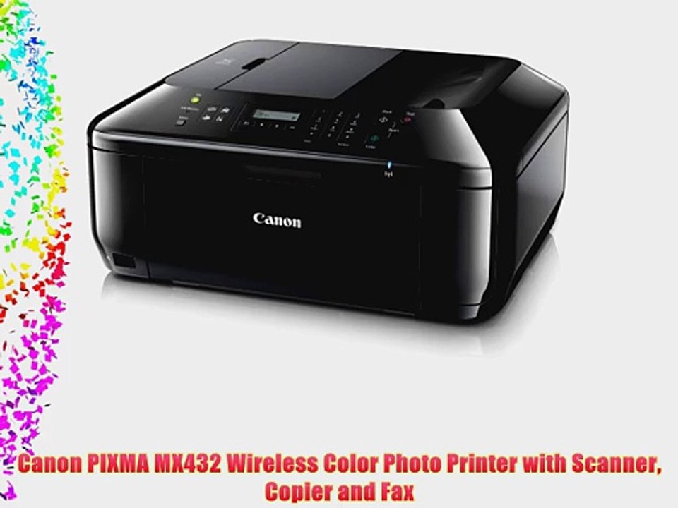 Canon PIXMA MX432 Wireless Color Photo Printer with Scanner Copier and Fax