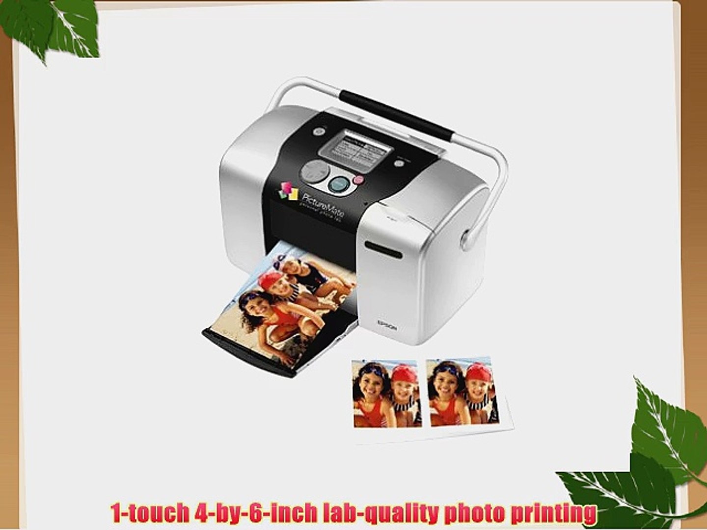 Epson PictureMate Personal Photo Printer - video Dailymotion