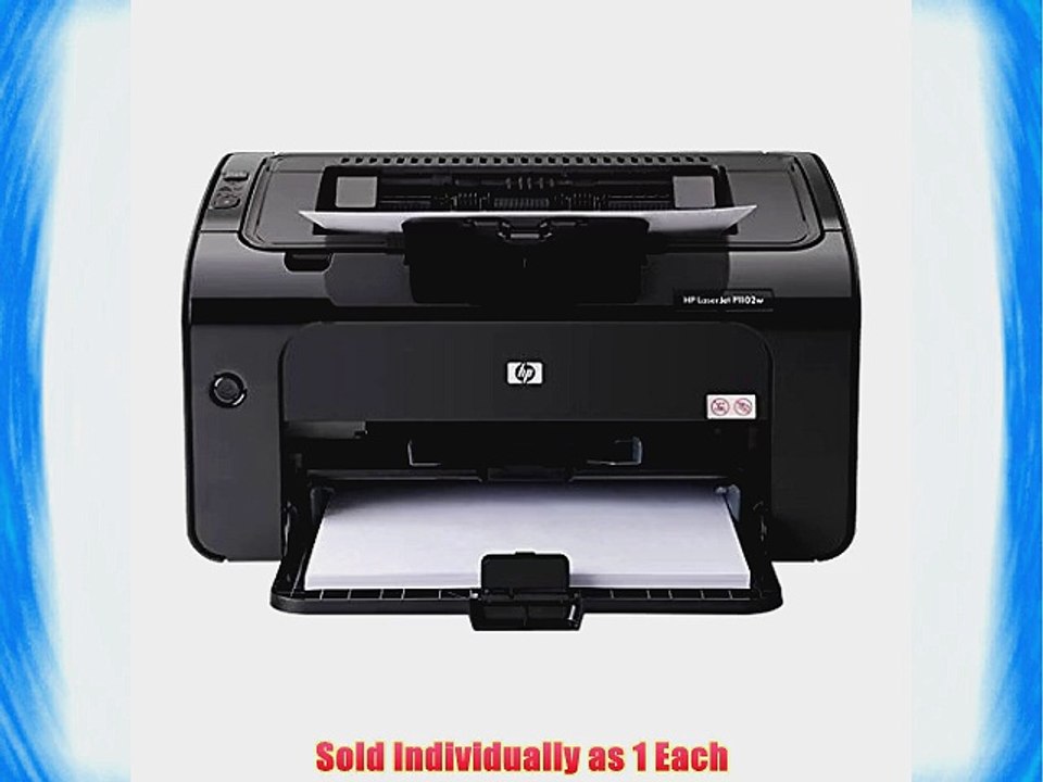 HP LaserJet Pro P1102W Laser Printer-Laser Jet Printer 19PPM 150SHT Cap 13x9x7 BK