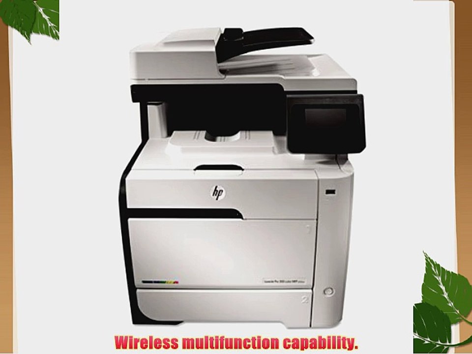 HP CE903A LaserJet Pro 300 Color MFP M375NW Wireless Multifunction   X720