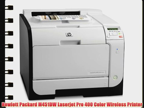 Hewlett Packard M451DW Laserjet Pro 400 Color Wireless Printer