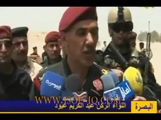 تمارين جهاز مكافحة الارهاب - فوج البصرة