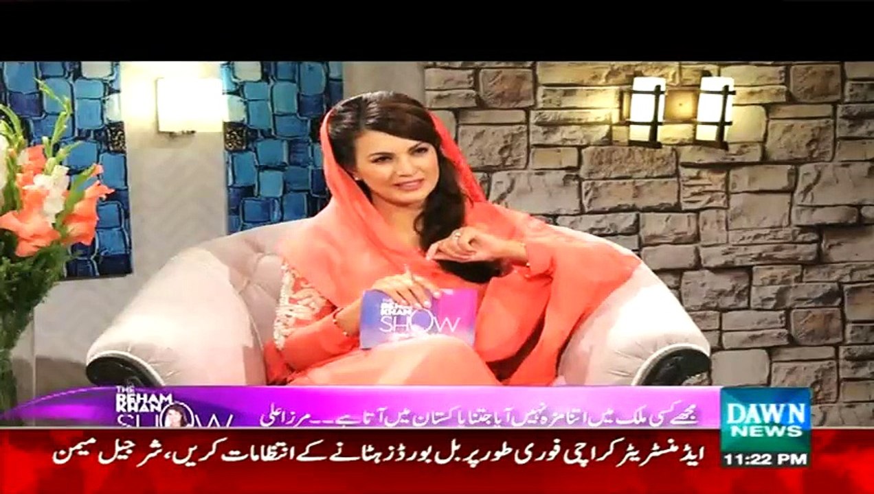 The Reham Khan Show (Samina Baig is First Pakistani Woman to Scale Mount Everest along her brother Mirza Ali) - 7th June 2015