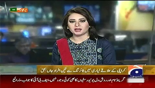 Geo News Headlines 8 June 2015_ News Pakistan Today Three Killed in Karachi Laya