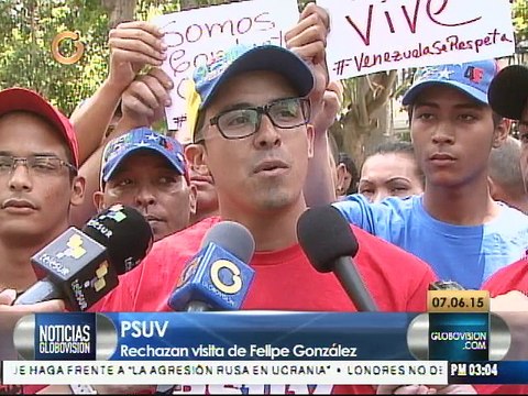 Psuv rechaza visita de Felipe González al país