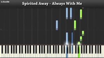 Spirited Away Always With Me Piano