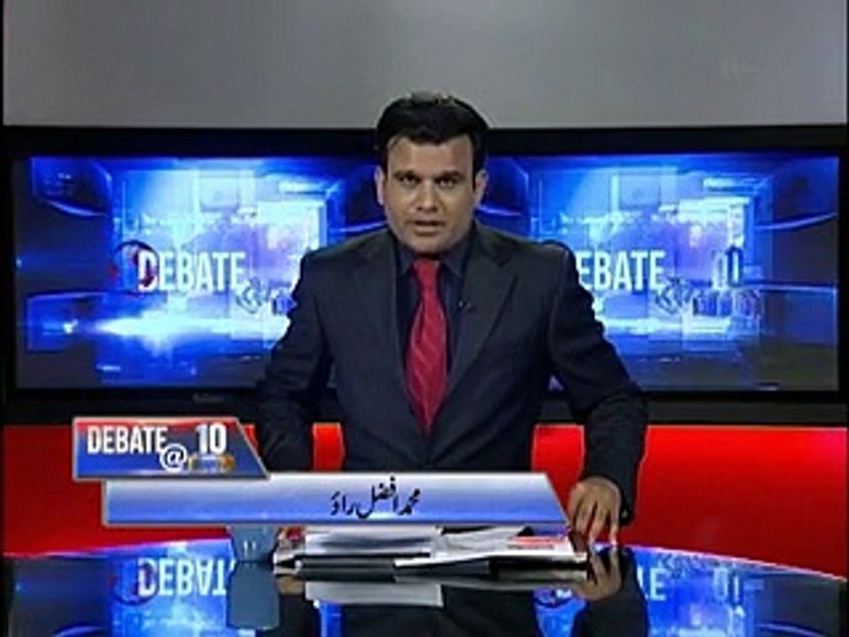 Afzal Rao(Debate@10 with Naveed Chaudhry on Muslims of Burma.